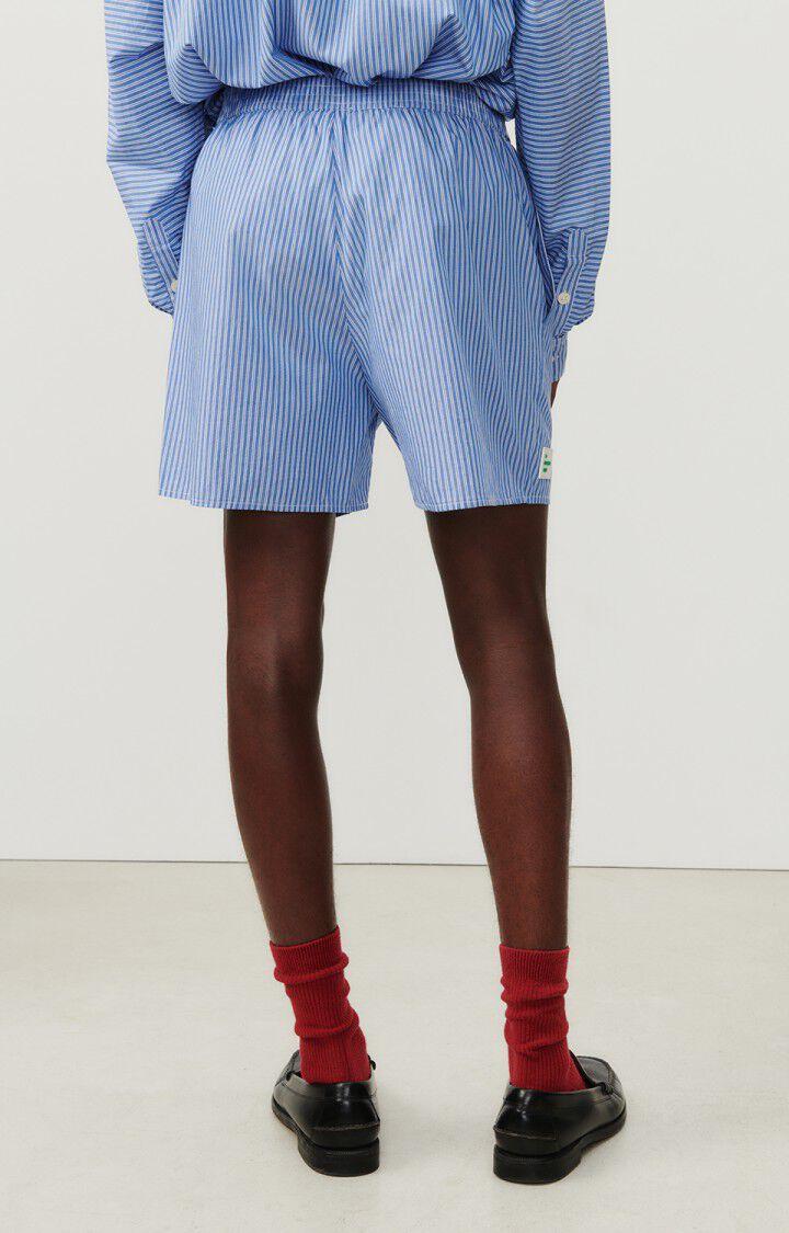 American Vintage Short Homme Zatybay - RAYURES AQUA Bleu - E25