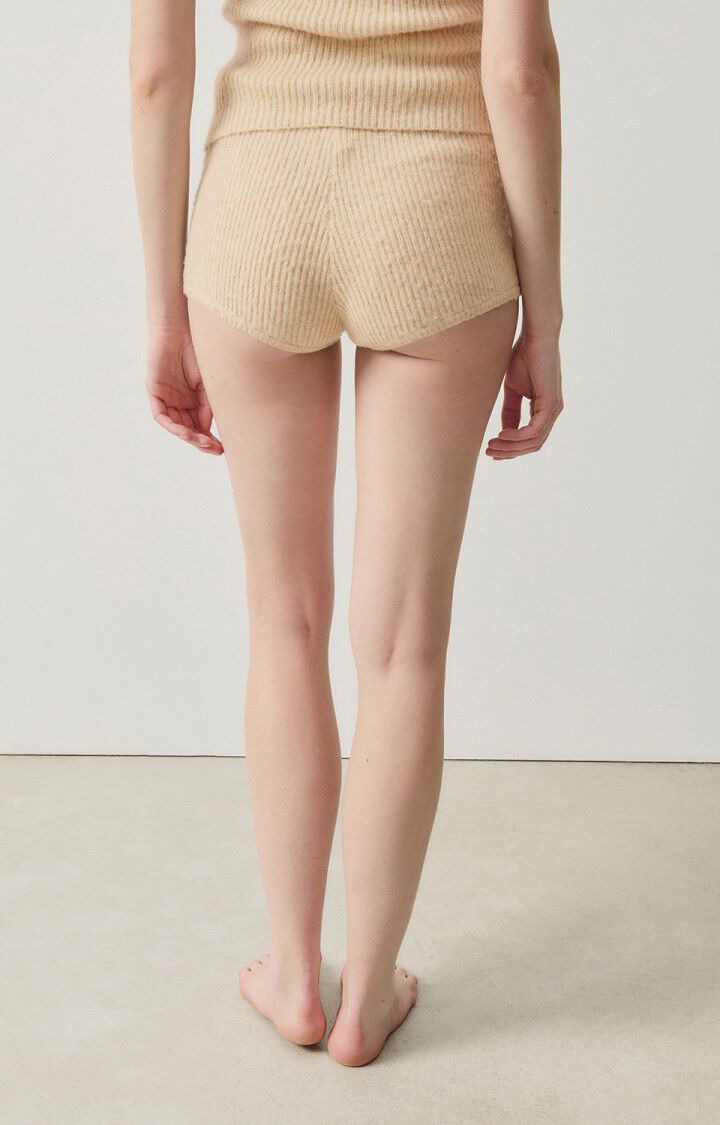 American Vintage Shorty Femme Falyday - BISCUIT CHINE Beige - H24