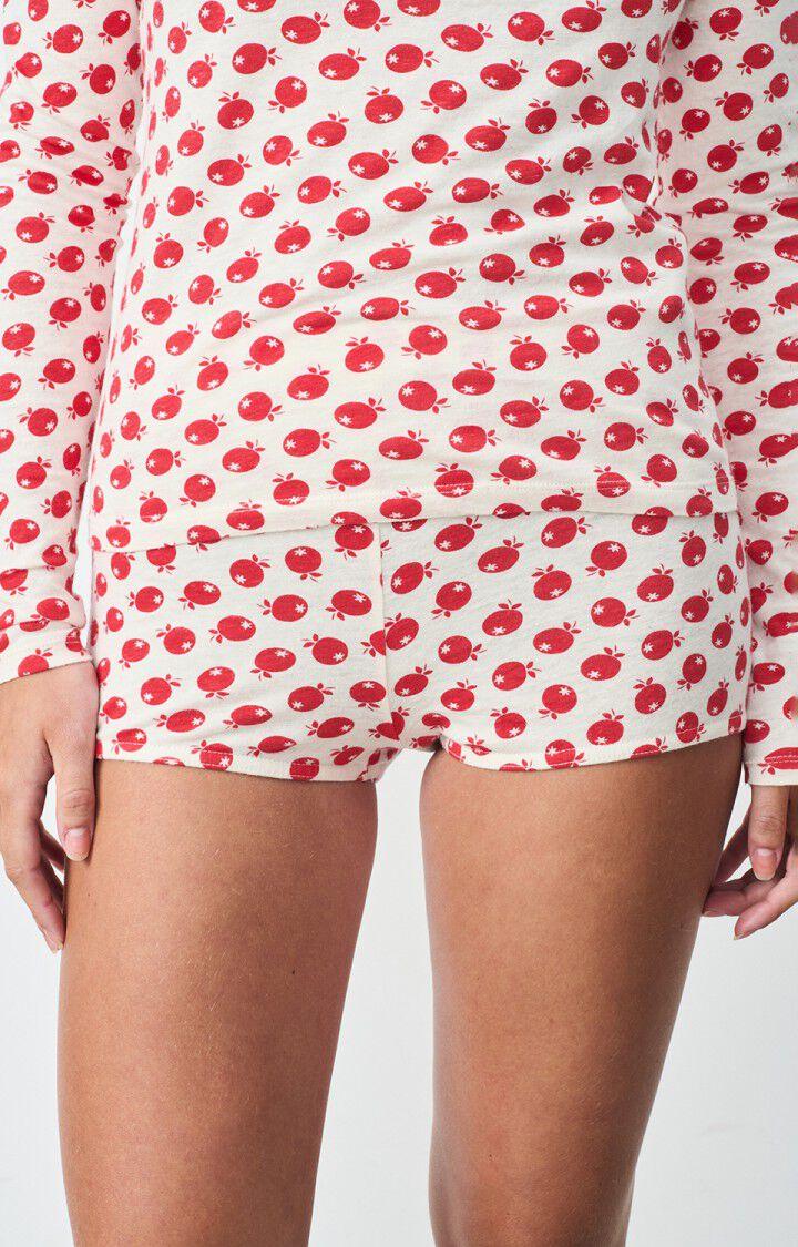 american vintage Shorty femme Gamipy - ADELE Blanc - H24