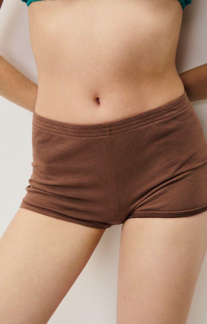 American Vintage Shorty Femme Gamipy - CHOCO Marron - H24
