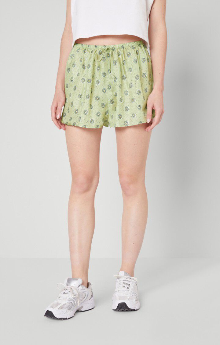 american vintage Shorty femme Tainey - FERNANDE Vert - E21