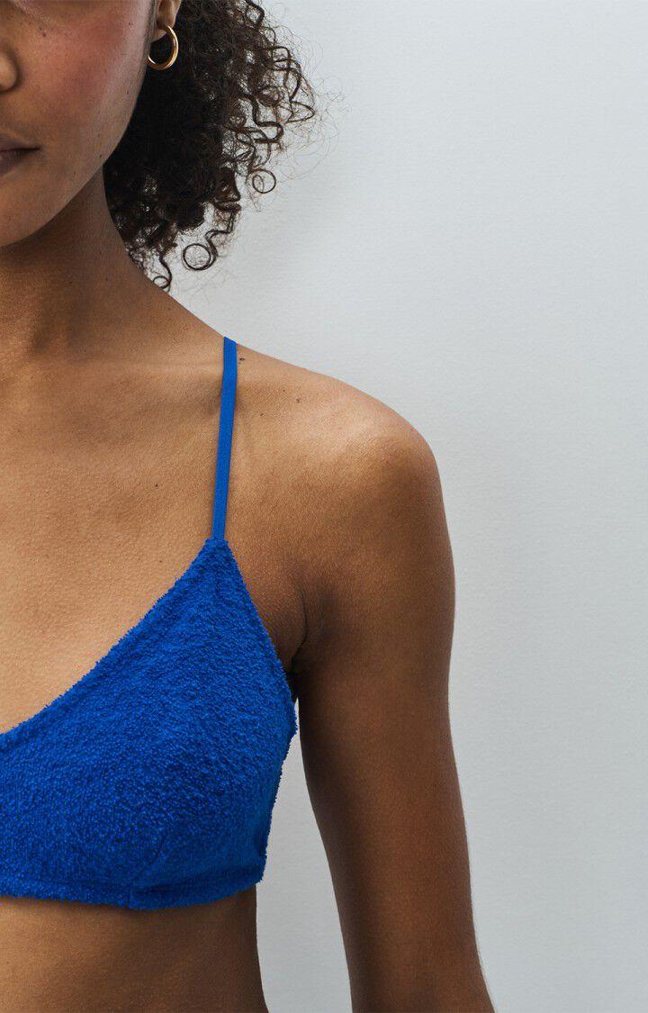 American Vintage Soutien-gorge Femme Bobypark - BLEU DE PRUSSE 0 Fines Bretelles Bleu - E25