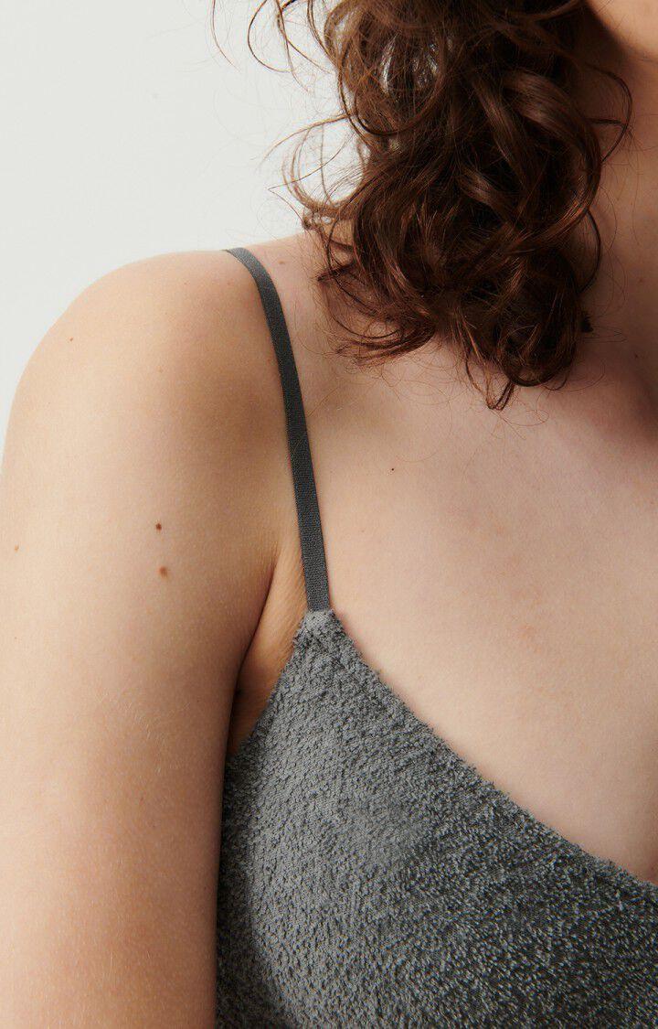 American Vintage Soutien-gorge Femme Bobypark - METAL 0 Fines Bretelles Gris - H24