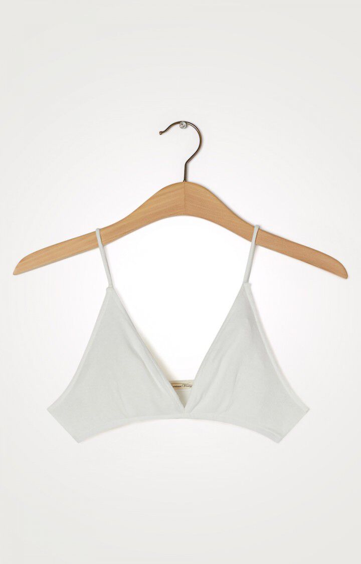 american vintage Soutien-gorge femme Gabyshoo - BLANC Fines bretelles Blanc - E21