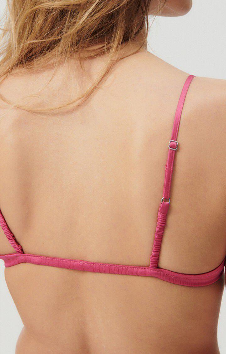 American Vintage Soutien Gorge Femme Widland - MAGENTA 0 Fines Bretelles Rose - E23