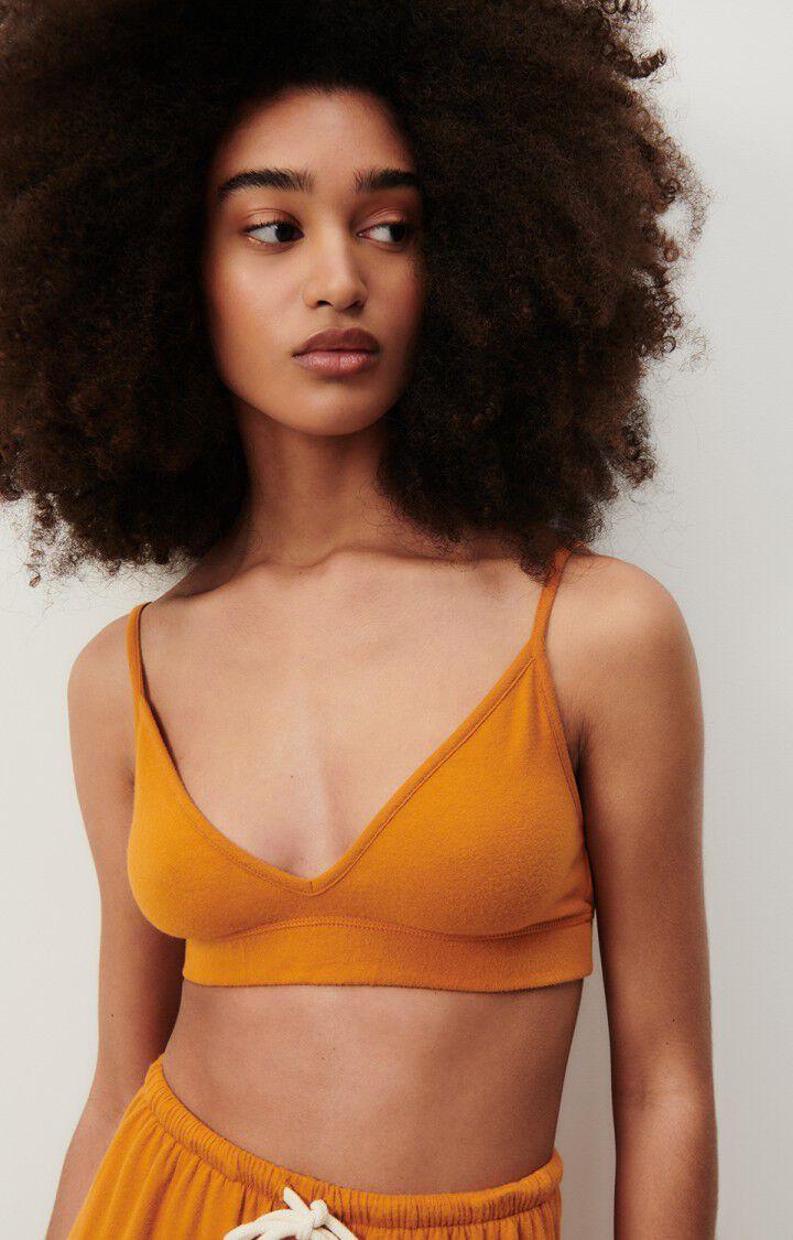 American Vintage Soutien-gorge Femme Ypawood - POTIRON CHINE 0 Fines Bretelles Orange - H23