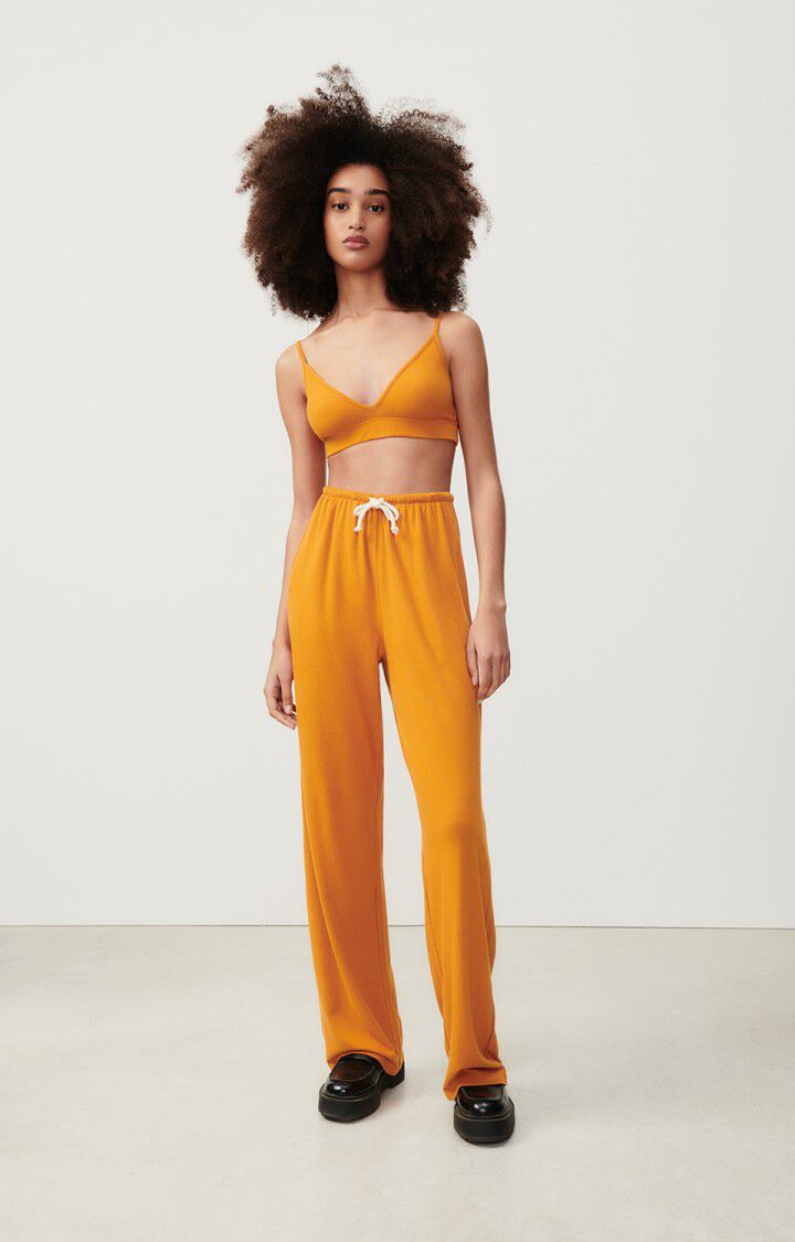 American Vintage Soutien-gorge Femme Ypawood - POTIRON CHINE 0 Fines Bretelles Orange - H23