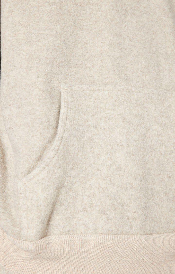 American Vintage Sweat à Capuche Homme Retobeach - BEIGE CHINE 51 Manches Longues Marron - E23