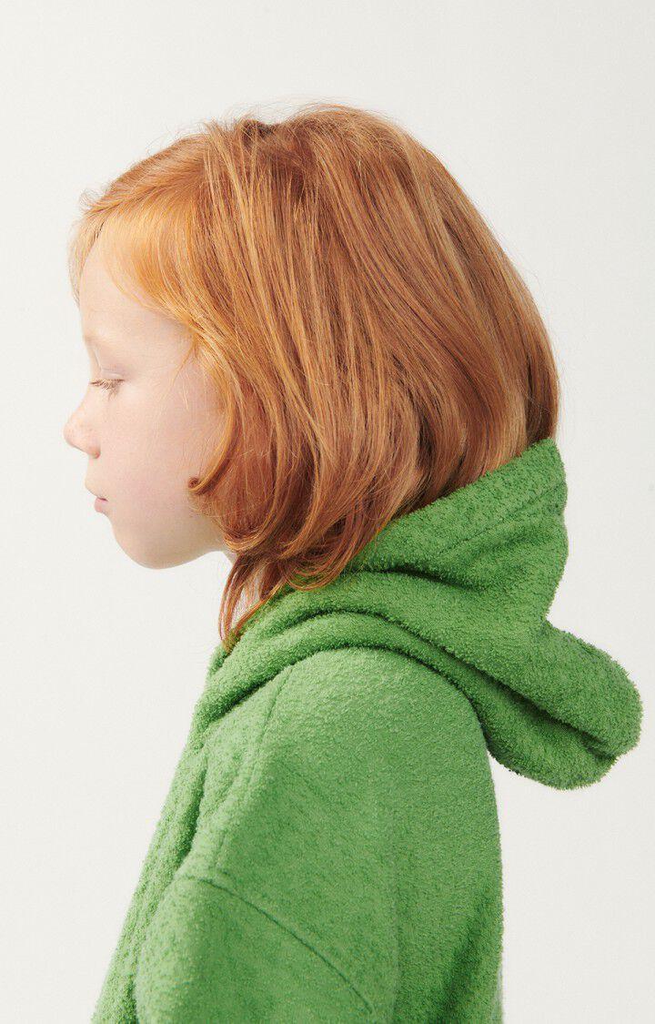 American Vintage Sweat Enfant Bobypark - CITRONELLE 32 Manches Longues Vert - E24