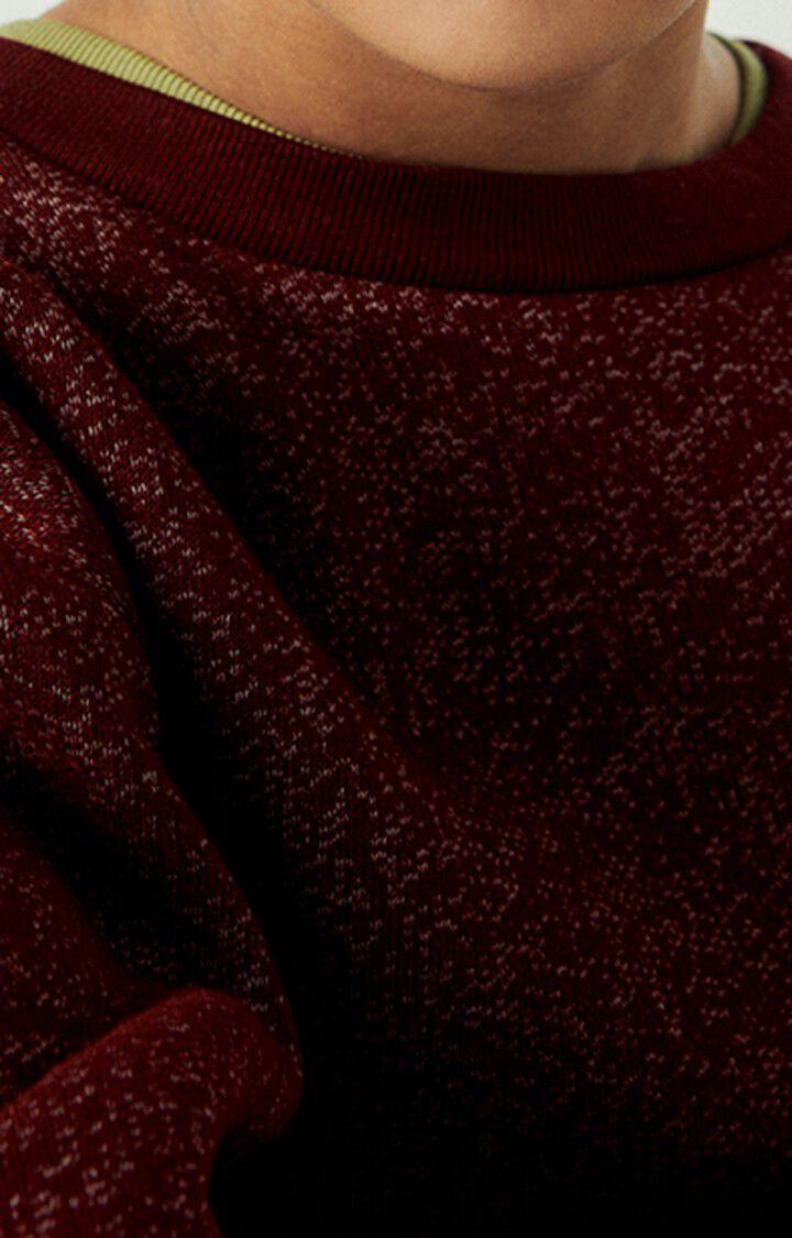 American Vintage Sweat Enfant Ikatown - CANNEBERGE VINTAGE Rouge - H22