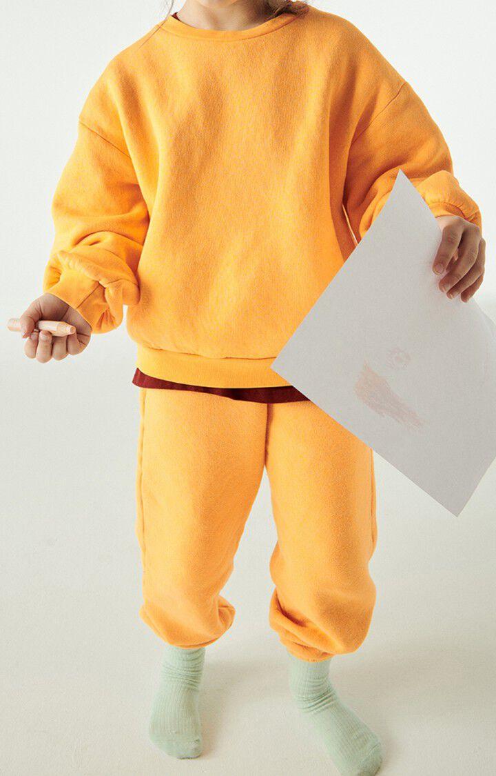 american vintage Sweat enfant Ikatown - CAROTTE VINTAGE Orange - H22