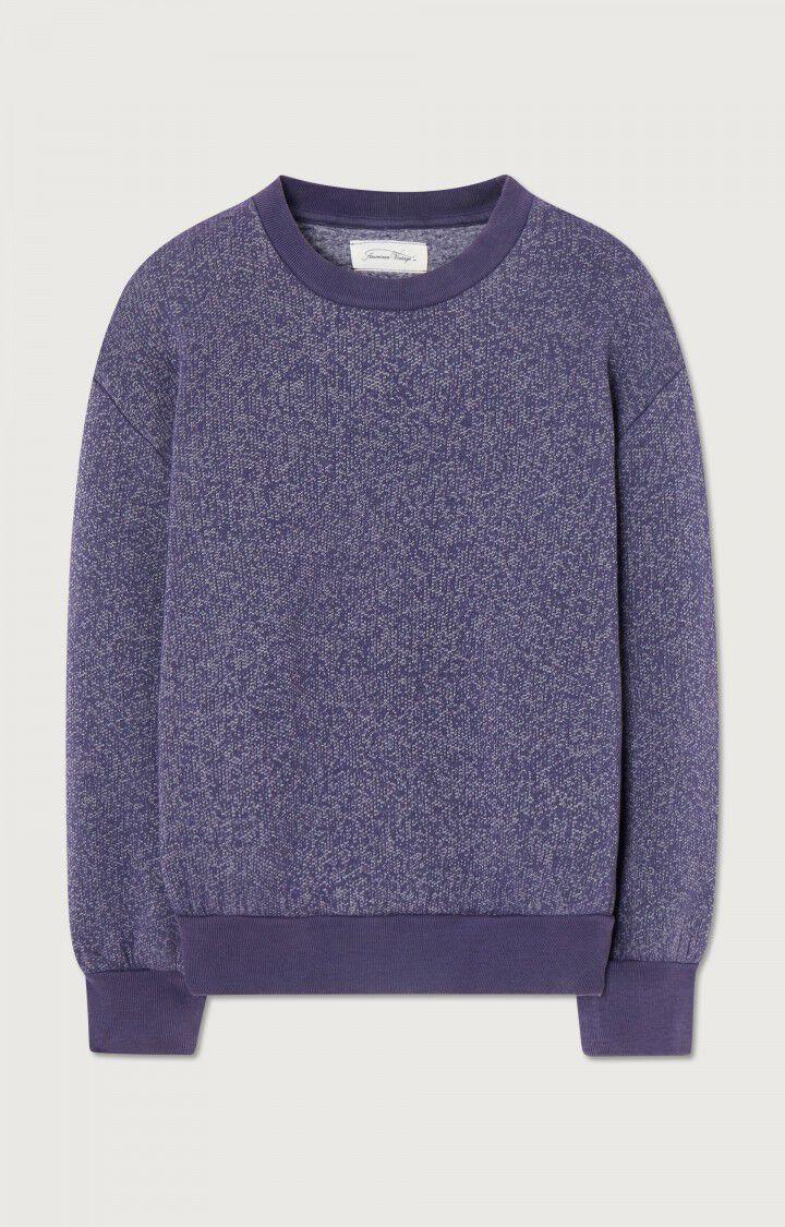 American Vintage Sweat Enfant Ikatown - COSMOS VINTAGE Bleu - H22