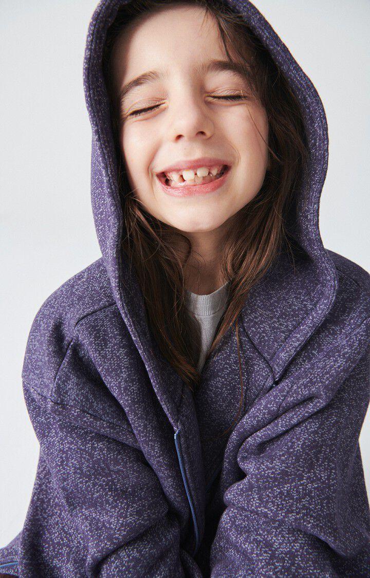 American Vintage Sweat Enfant Ikatown - COSMOS VINTAGE Bleu - H22