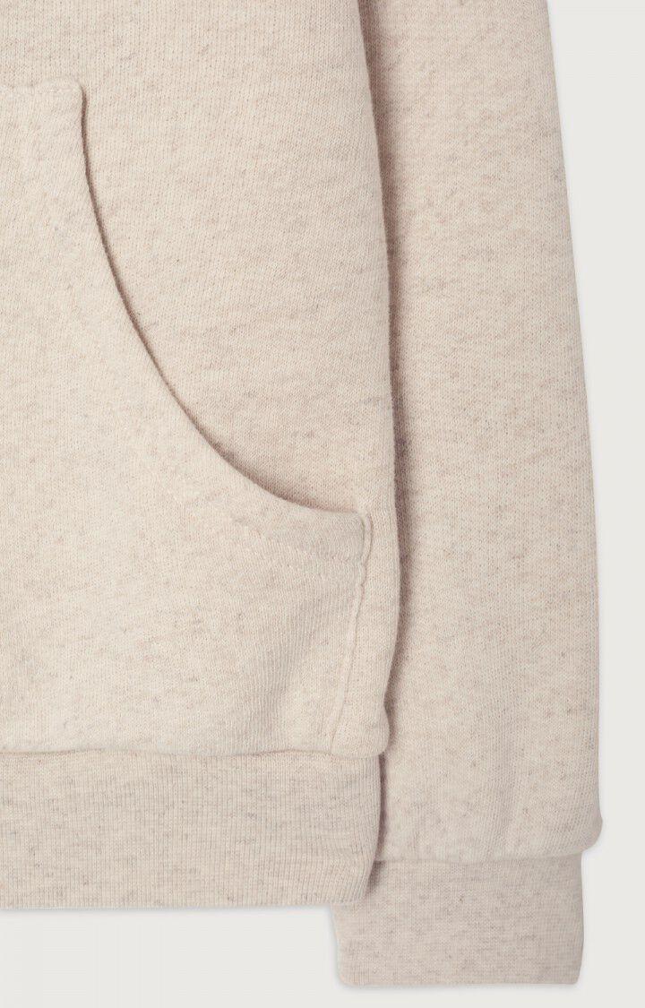 American Vintage Sweat Enfant Itonay - ECRU CHINE 32 Manches Longues Beige - E25