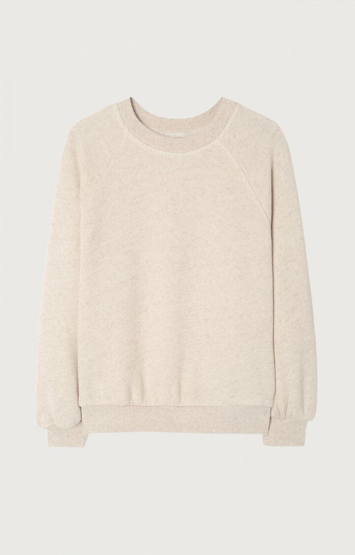 american vintage Sweat enfant Itonay - ECRU CHINE 46 Manches longues Beige - E25