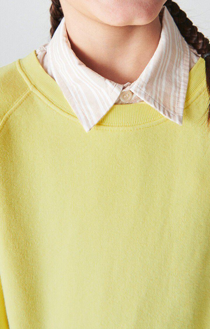 American Vintage Sweat Enfant Izubird - CEDRAT VINTAGE 48 Manches Longues Jaune - E23