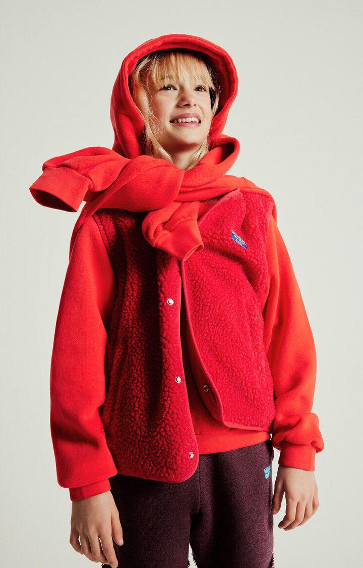 American Vintage Sweat Enfant Izubird - FRAISE VINTAGE 36 Manches Longues Rouge - E25