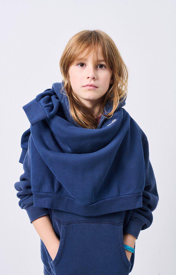 American Vintage Sweat Enfant Izubird - NAVY VINTAGE 36 Manches Longues Bleu - E25