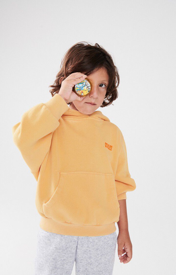 American Vintage Sweat Enfant Izubird - NUDE VINTAGE 36 Manches Longues Beige - H24