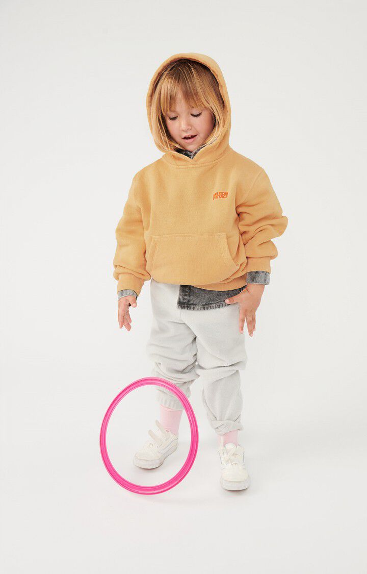 american vintage Sweat enfant Izubird - NUDE VINTAGE 36 Manches longues Beige - H24