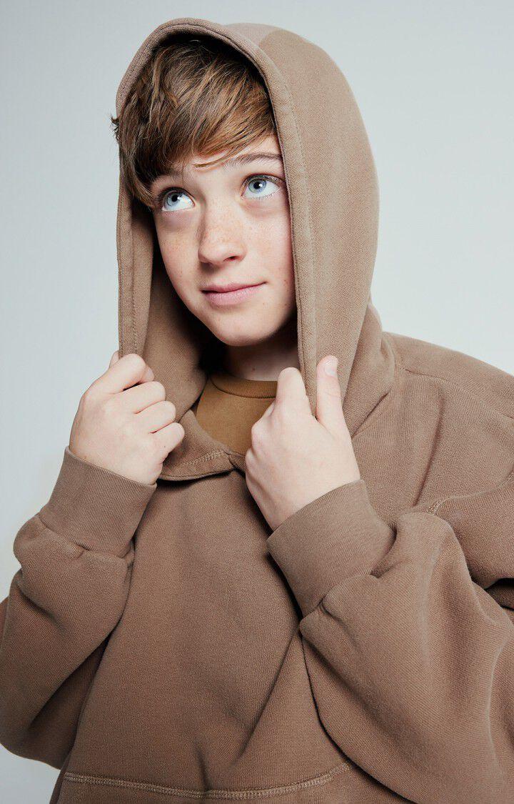 American Vintage Sweat Enfant Izubird - OURSON VINTAGE 36 Manches Longues Marron - E25