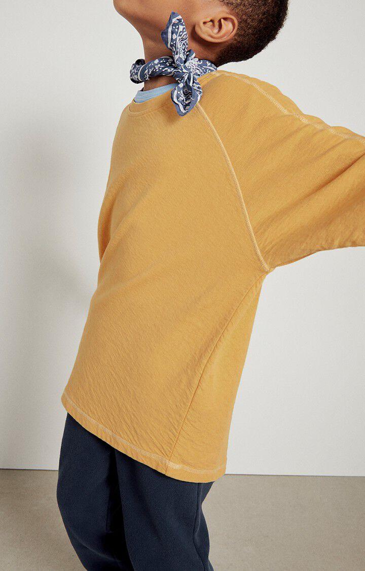 American Vintage Sweat Enfant Yatcastle - EPI VINTAGE 28 Manches Courtes Jaune - E23