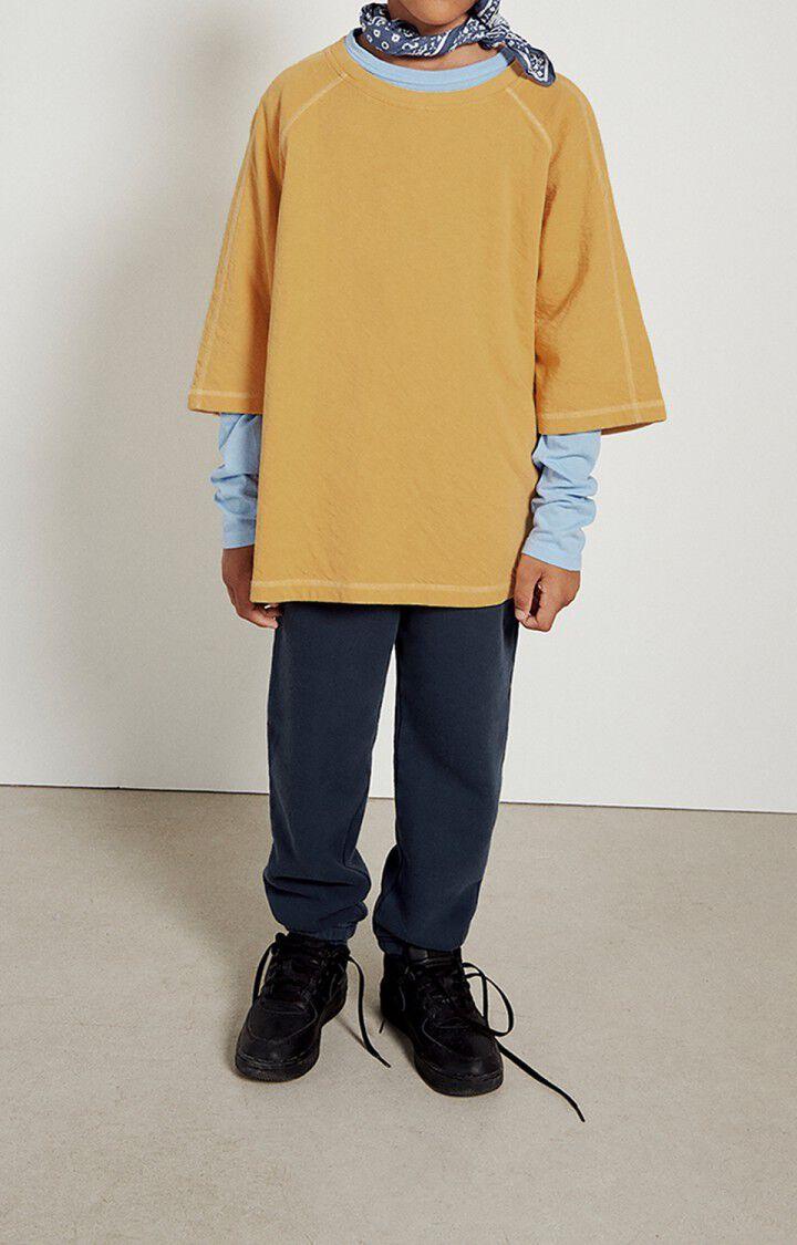 American Vintage Sweat Enfant Yatcastle - EPI VINTAGE 28 Manches Courtes Jaune - E23