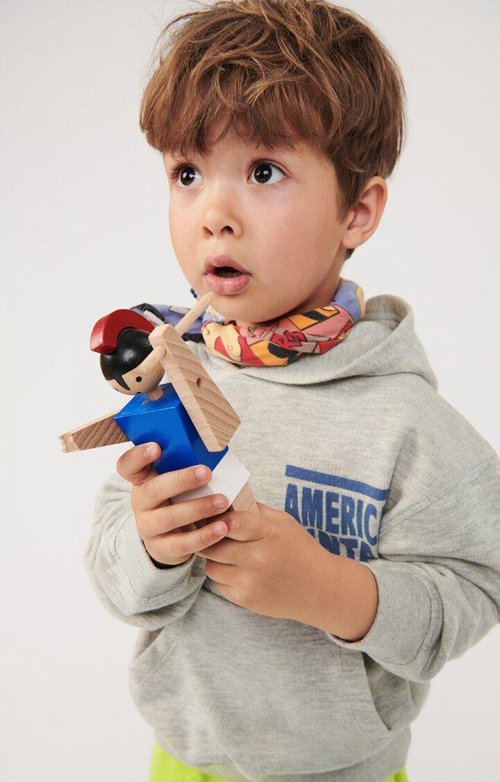 American Vintage Sweat Enfant Zofbay - GRIS CHINE 36 Manches Longues Gris - E25