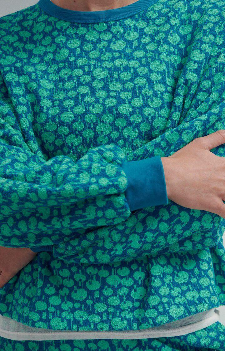 American Vintage Sweat Femme Bobypark - JOJO 48 Manches Longues Bleu - H23