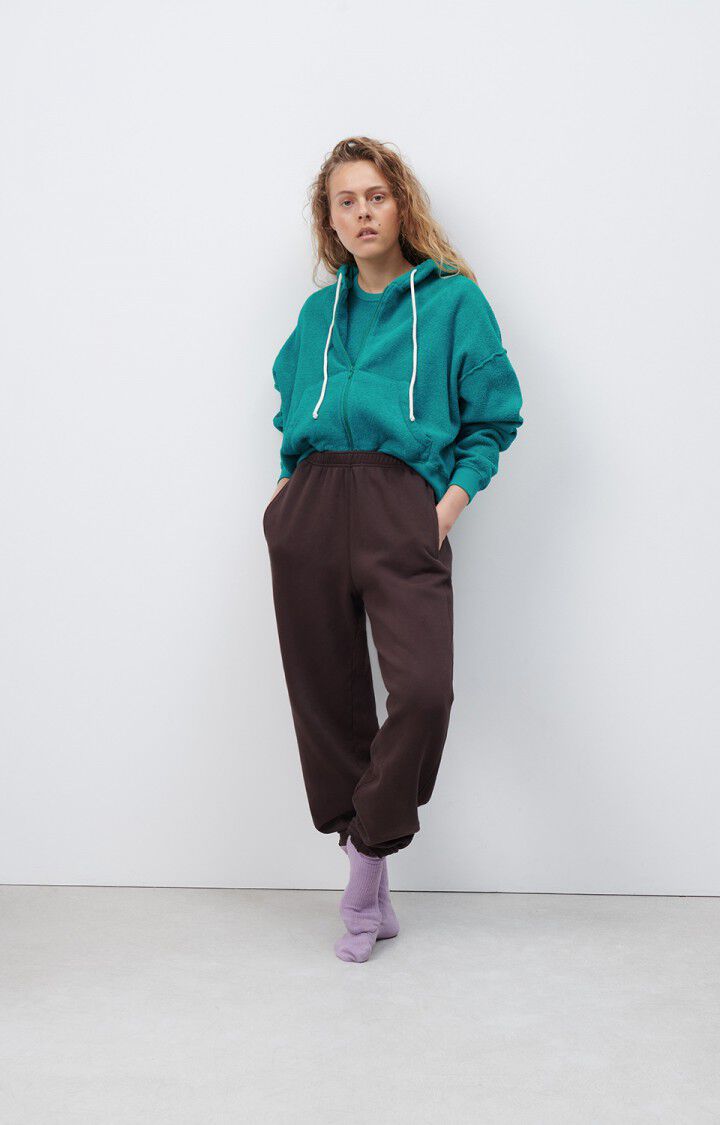American Vintage Sweat Femme Bobypark - PAON 52 Manches Longues Bleu - H24