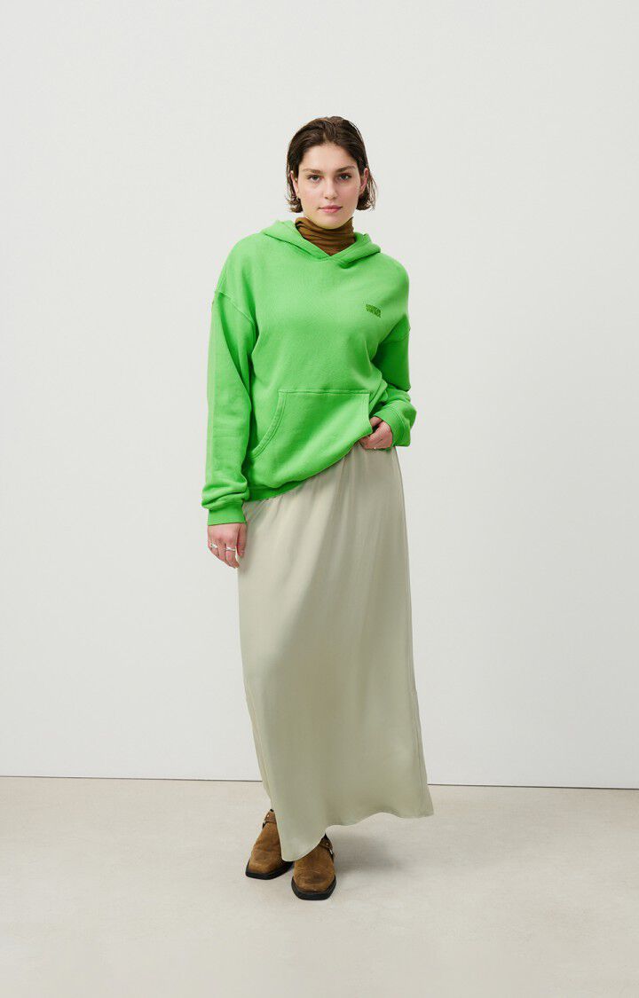 American Vintage Sweat Femme Izubird - CHRYSALIDE VINTAGE 54 Manches Longues Vert - H24