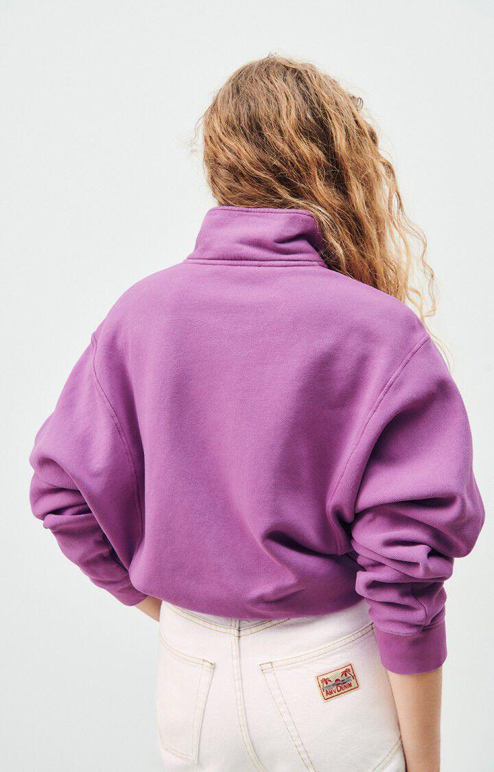 American Vintage Sweat Femme Izubird - ROSE INDIEN VINTAGE 58 Manches Longues Violet - H24