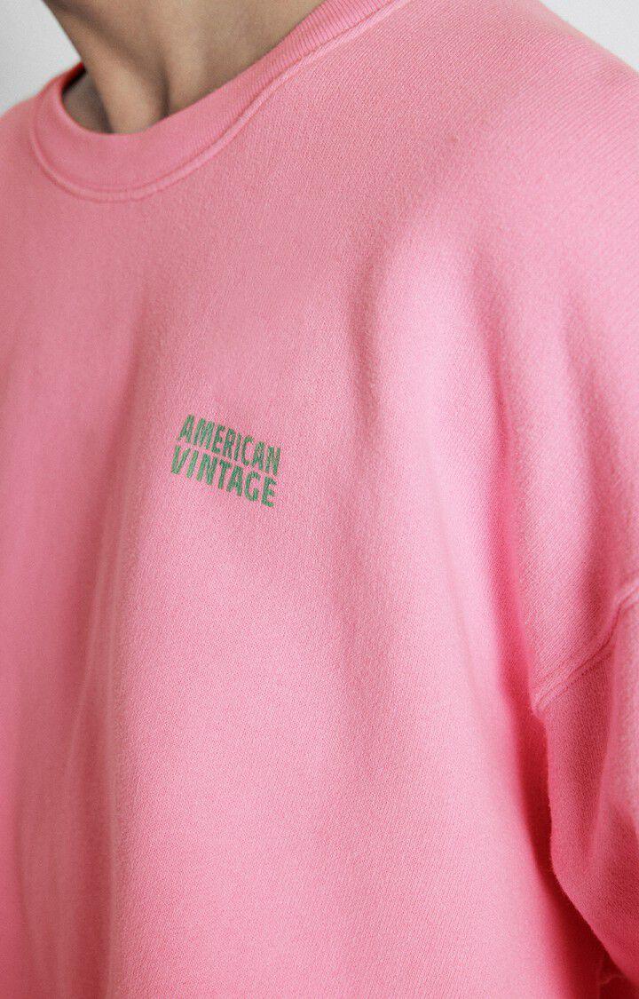 American Vintage Sweat Femme Izubird - ROSE VINTAGE 51 Manches Longues Rose - E25