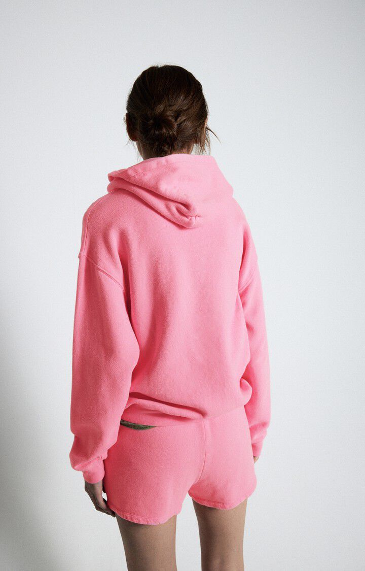 American Vintage Sweat Femme Izubird - ROSE VINTAGE 54 Manches Longues Rose - E25