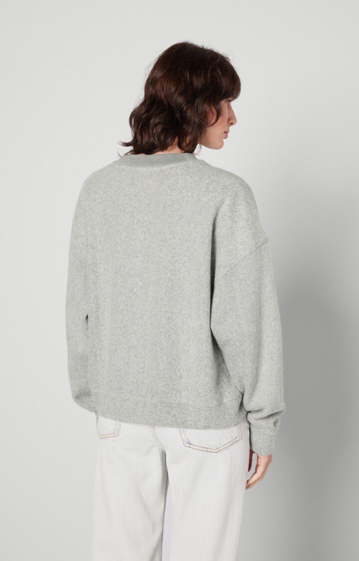 American Vintage Sweat Femme Noyrock - GRIS CHINE 50 Gris - H22