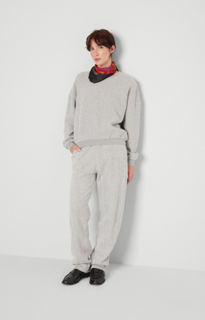 American Vintage Sweat Femme Noyrock - GRIS CHINE Gris - E22