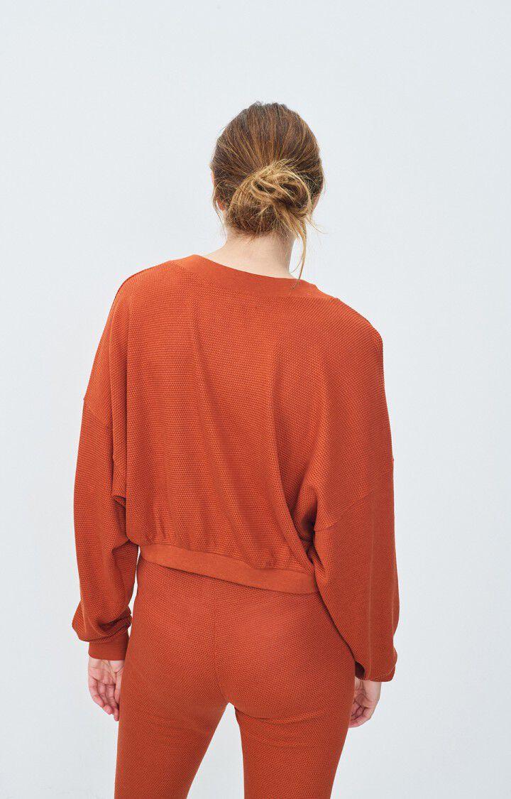 American Vintage Sweat Femme Sovy - TERRACOTTA Orange - H22