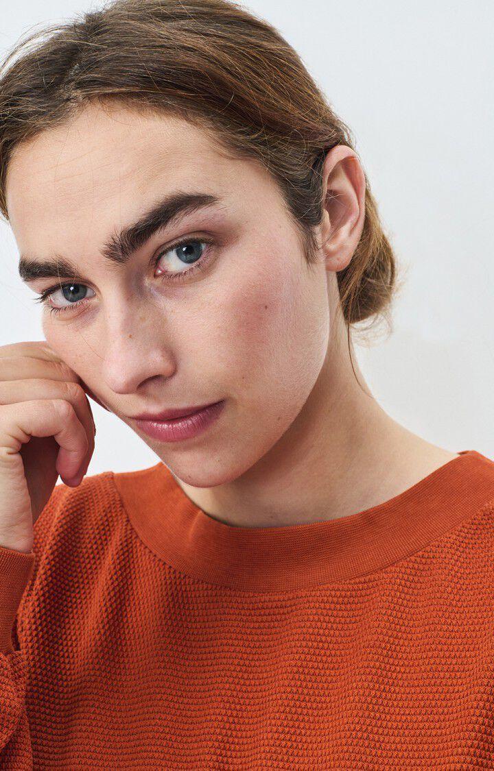 American Vintage Sweat Femme Sovy - TERRACOTTA Orange - H22