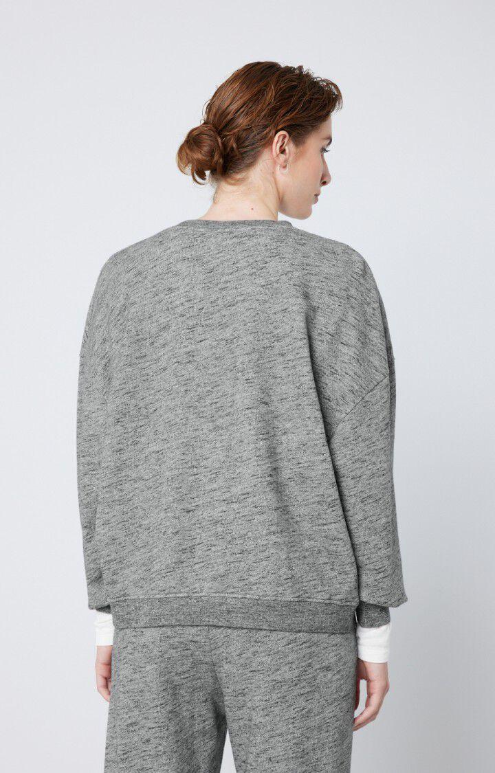American Vintage Sweat Femme Sowabay - ANTHRACITE CHINE Gris - E22