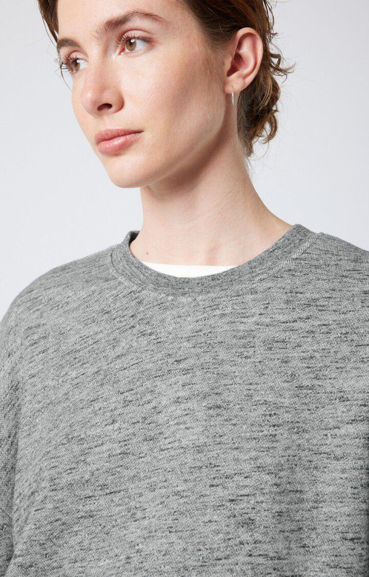 American Vintage Sweat Femme Sowabay - ANTHRACITE CHINE Gris - E22