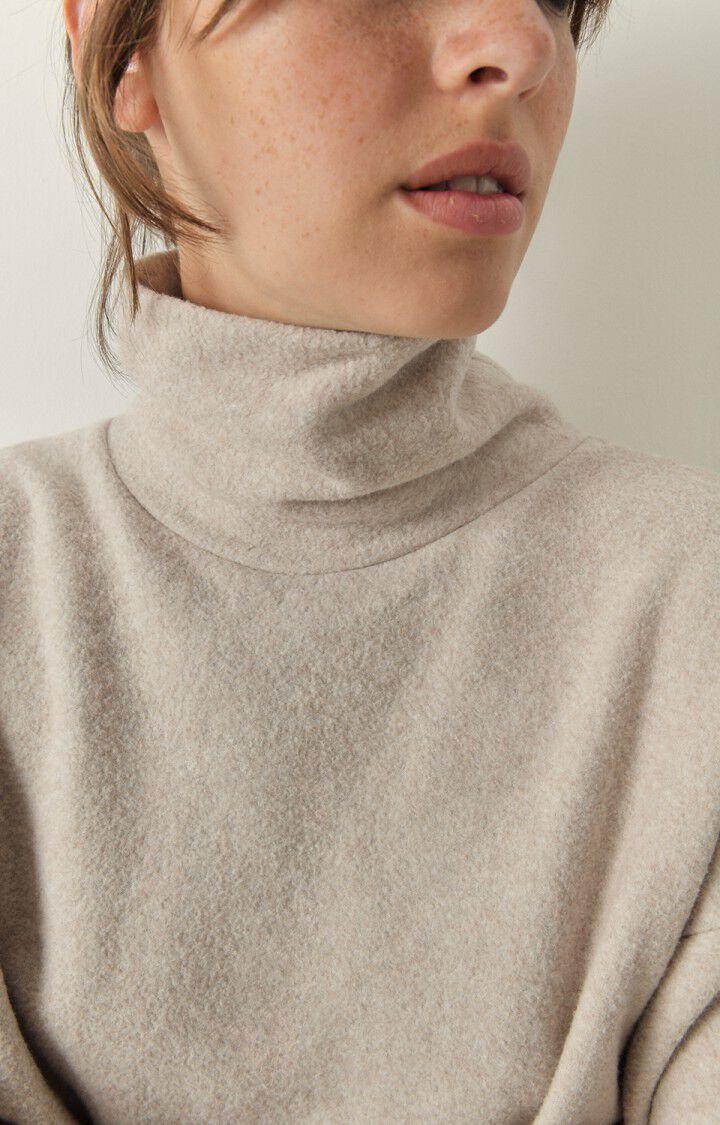 American Vintage Sweat Femme Udow - BEIGE CHINE Beige - H22