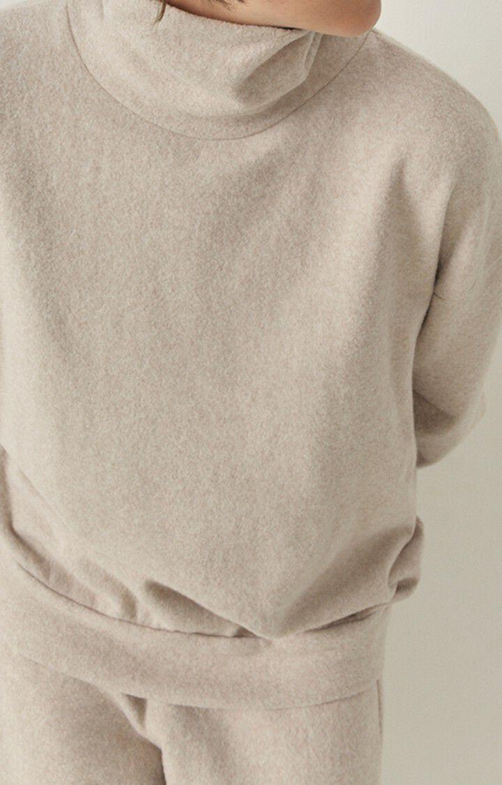 American Vintage Sweat Femme Udow - BEIGE CHINE Beige - H22