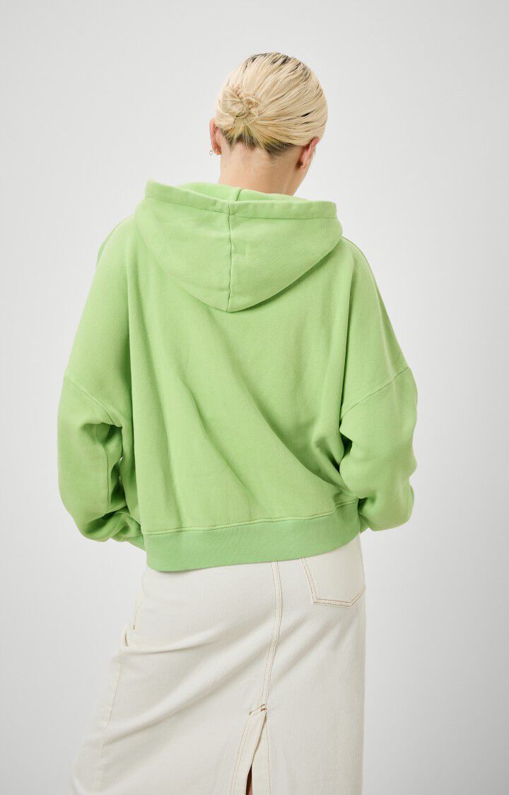 American Vintage Sweat Femme Uticity - AMANDIER VINTAGE Vert - H22