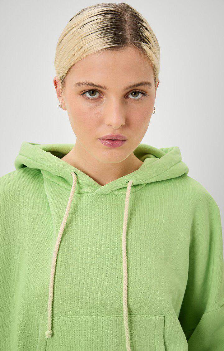 American Vintage Sweat Femme Uticity - AMANDIER VINTAGE Vert - H22