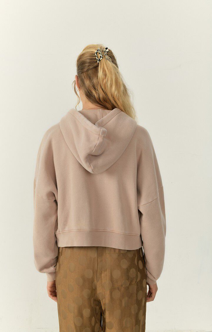American Vintage Sweat Femme Uticity - ICED COFFEE VINTAGE Beige - H22