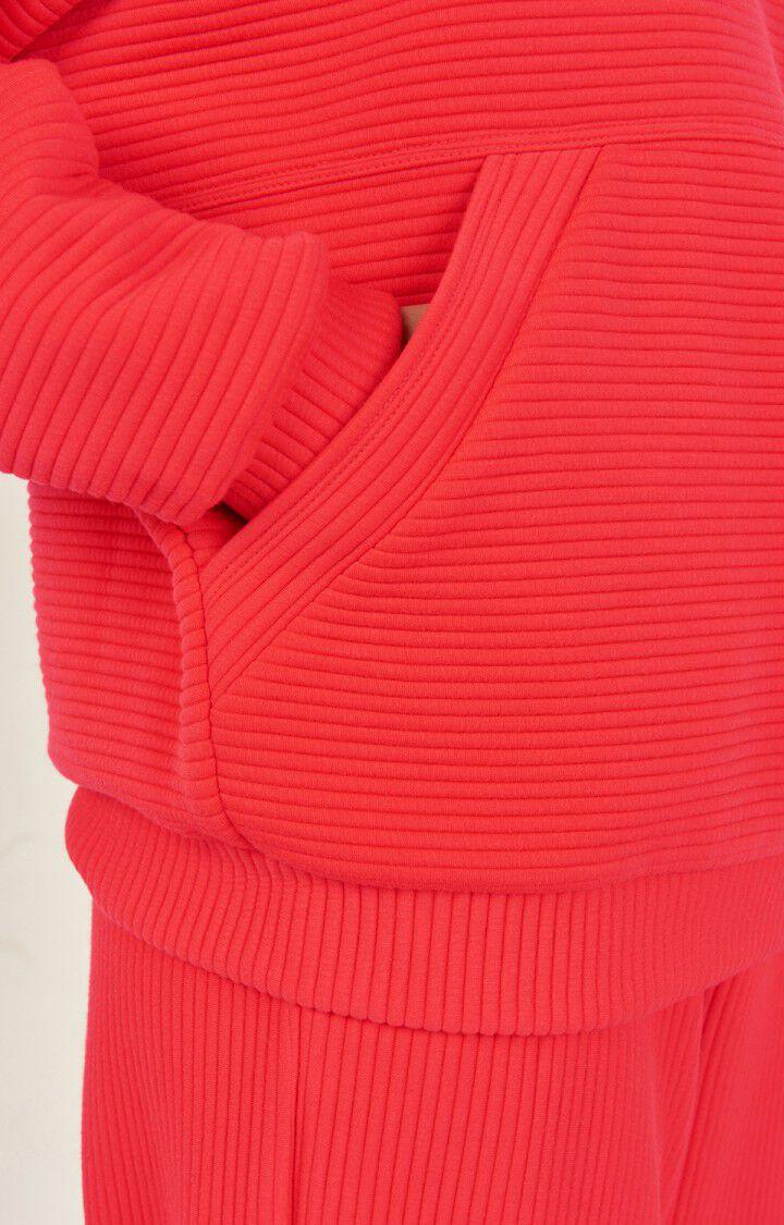 American Vintage Sweat Femme Wizz - ACID PINK 70 Manches Longues Rouge - H22