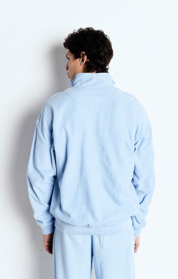American Vintage Sweat Homme Bobypark - ATMOSPHERE 60 Manches Longues Bleu - E25