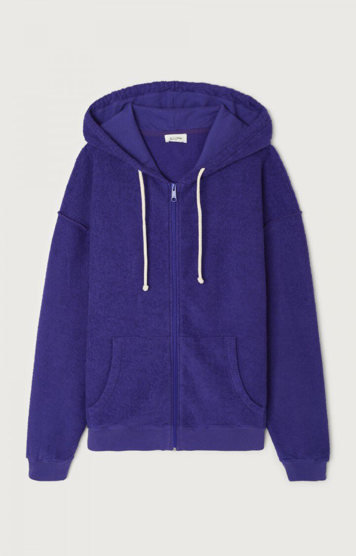 American Vintage Sweat Homme Bobypark - VIOLET 55 Manches Longues Violet - E25