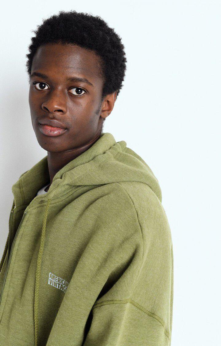 American Vintage Sweat Homme Doven - BOA SURTEINT 50 Manches Longues Vert - E25