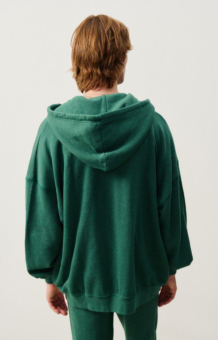American Vintage Sweat Homme Doven - FORET SURTEINT 50 Manches Longues Vert - H24